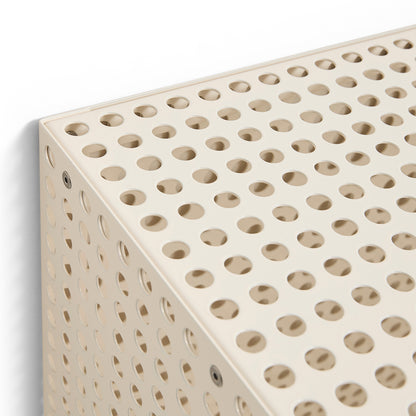 Perforated Cabinet Wall by HAY - Eggshell