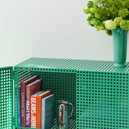 Perforated Cabinet Wall by HAY - Soft Jade