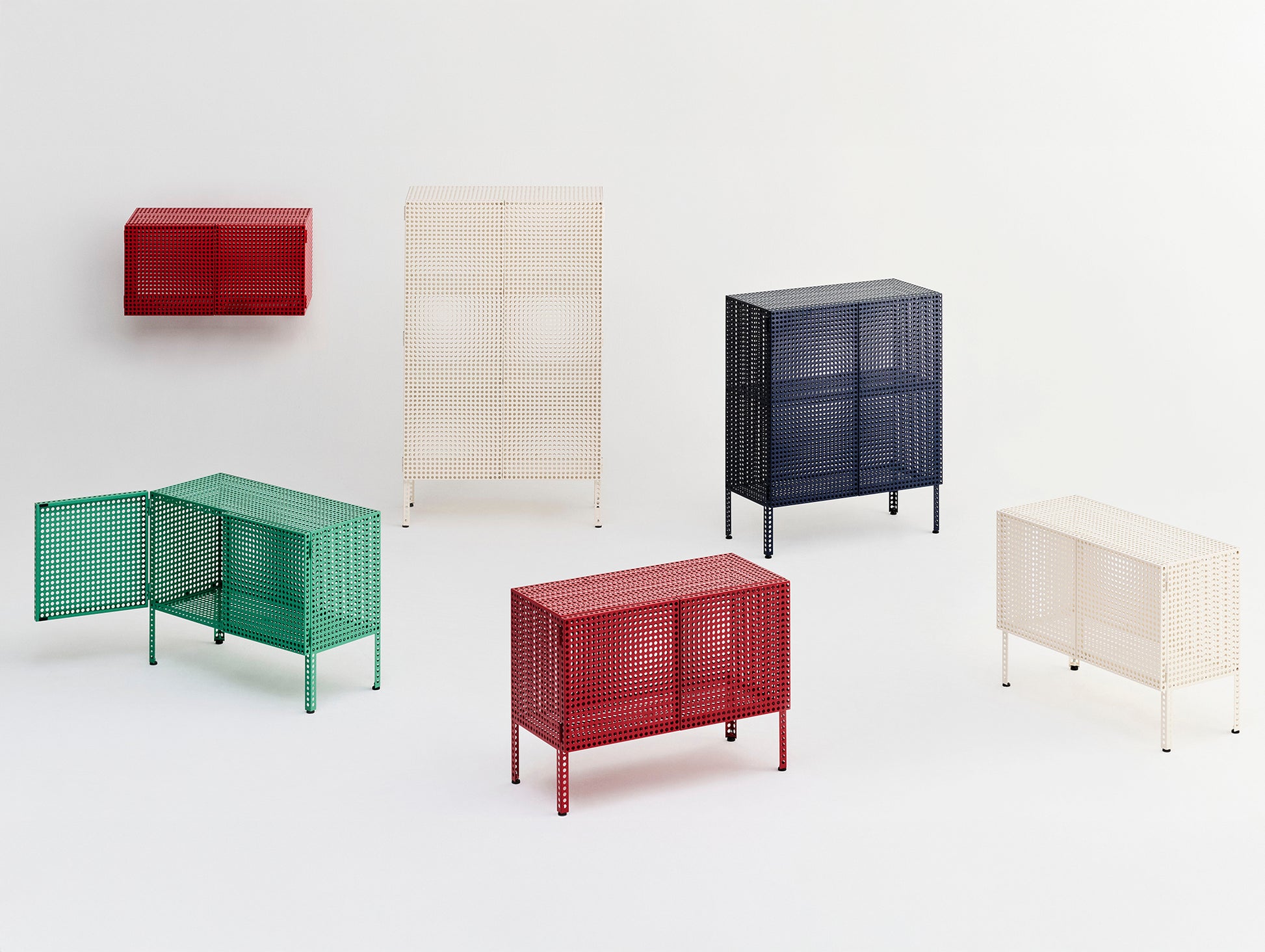 Perforated Cabinet Floor by HAY