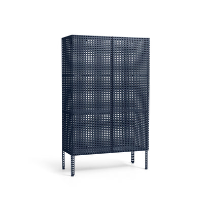 Perforated Cabinet Floor by HAY - Large / Steel Blue