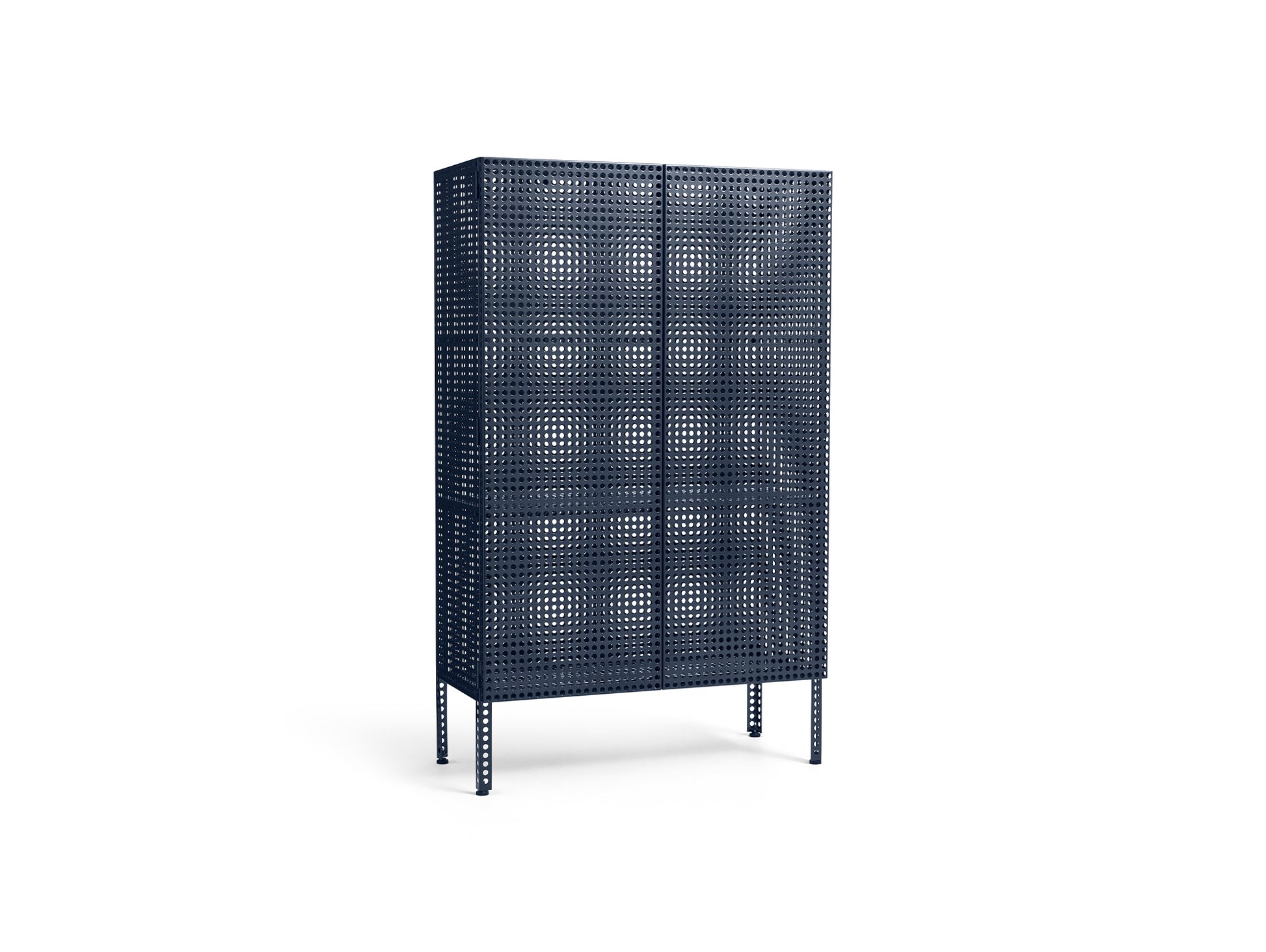 Perforated Cabinet Floor by HAY - Large / Steel Blue