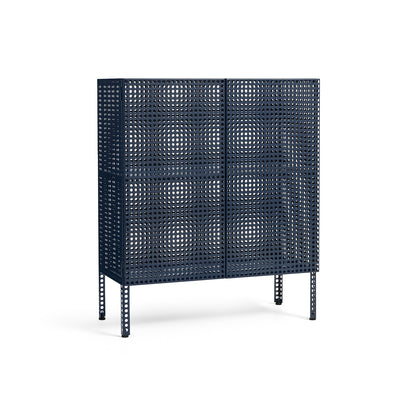 Perforated Cabinet Floor by HAY - Medium / Steel Blue