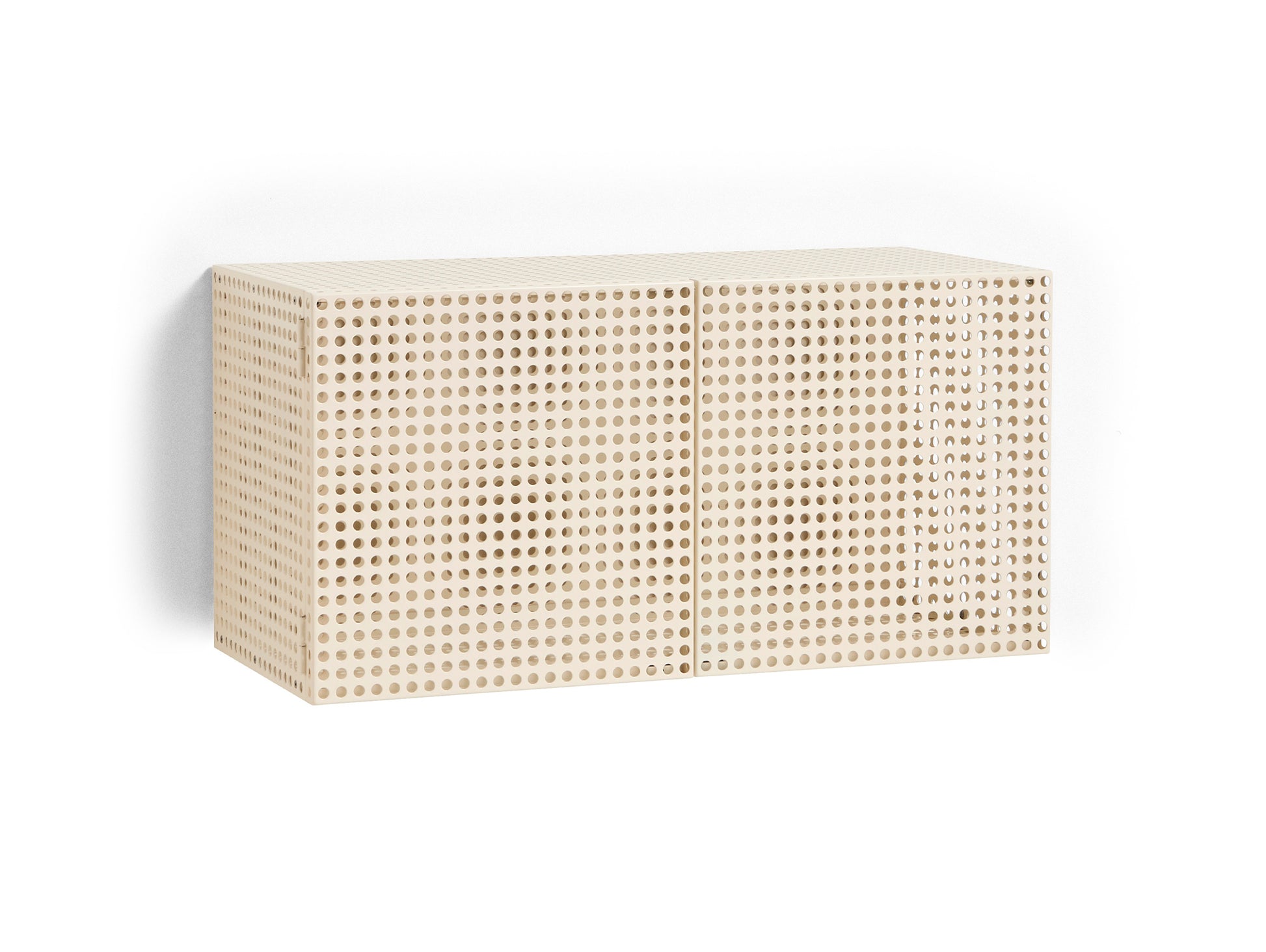 Perforated Cabinet Wall by HAY - Eggshell