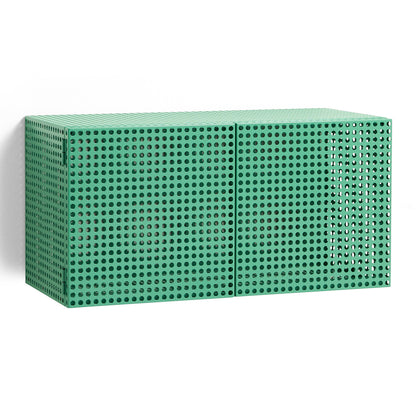Perforated Cabinet Wall by HAY - Soft Jade