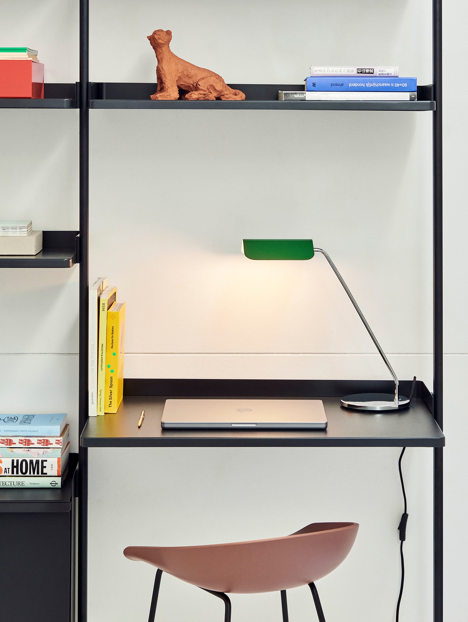 Apex Desk Lamp by HAY - Emerald Green