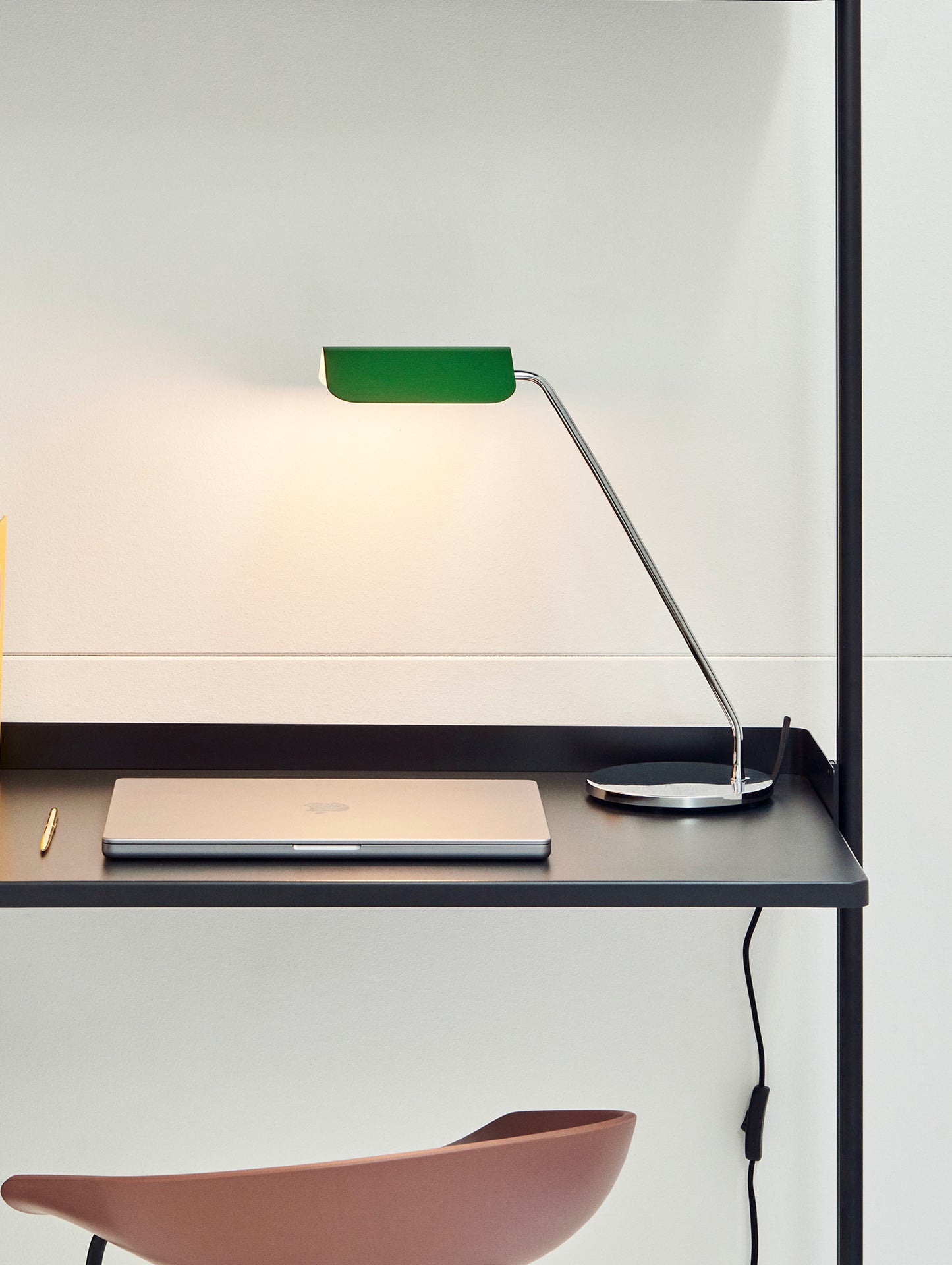 Apex Desk Lamp by HAY - Emerald Green