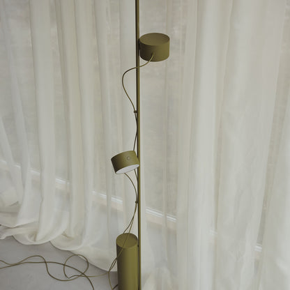 Post Floor Lamp by Muuto - Brown Green