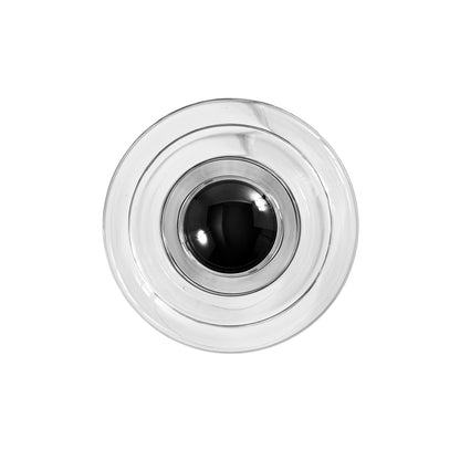 Press Mini Surface LED Wall Lamp by Tom Dixon - Black Cap