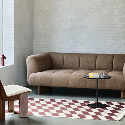 Quilton Lift 2-Seater Sofa by HAY - Volume 30 / Walnut Base