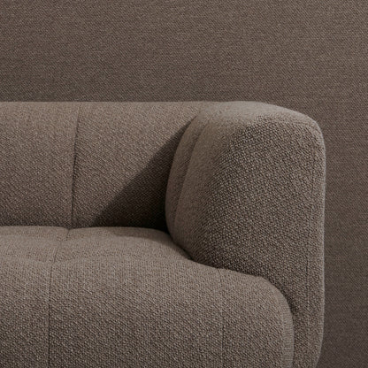 Quilton Lift 2-Seater Sofa by HAY - Volume 30 / Walnut Base