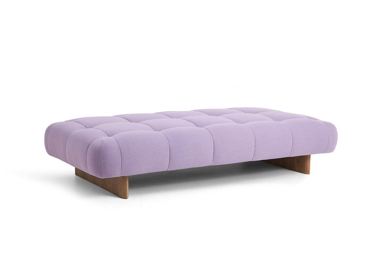 Quilton Lift Daybed by HAY - Lacquered Walnut / Nico 014