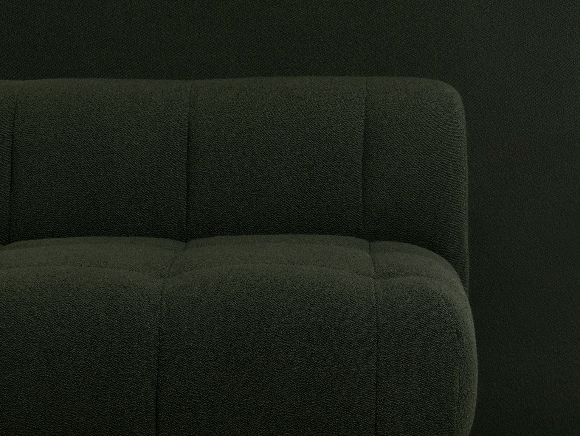 Quilton Sofa - Free Standing Modules by HAY - 303FS Quilton Wide / Turf Dark Green