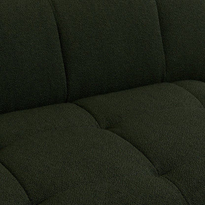 Quilton Sofa - Free Standing Modules by HAY - 303FS Quilton Wide / Turf Dark Green