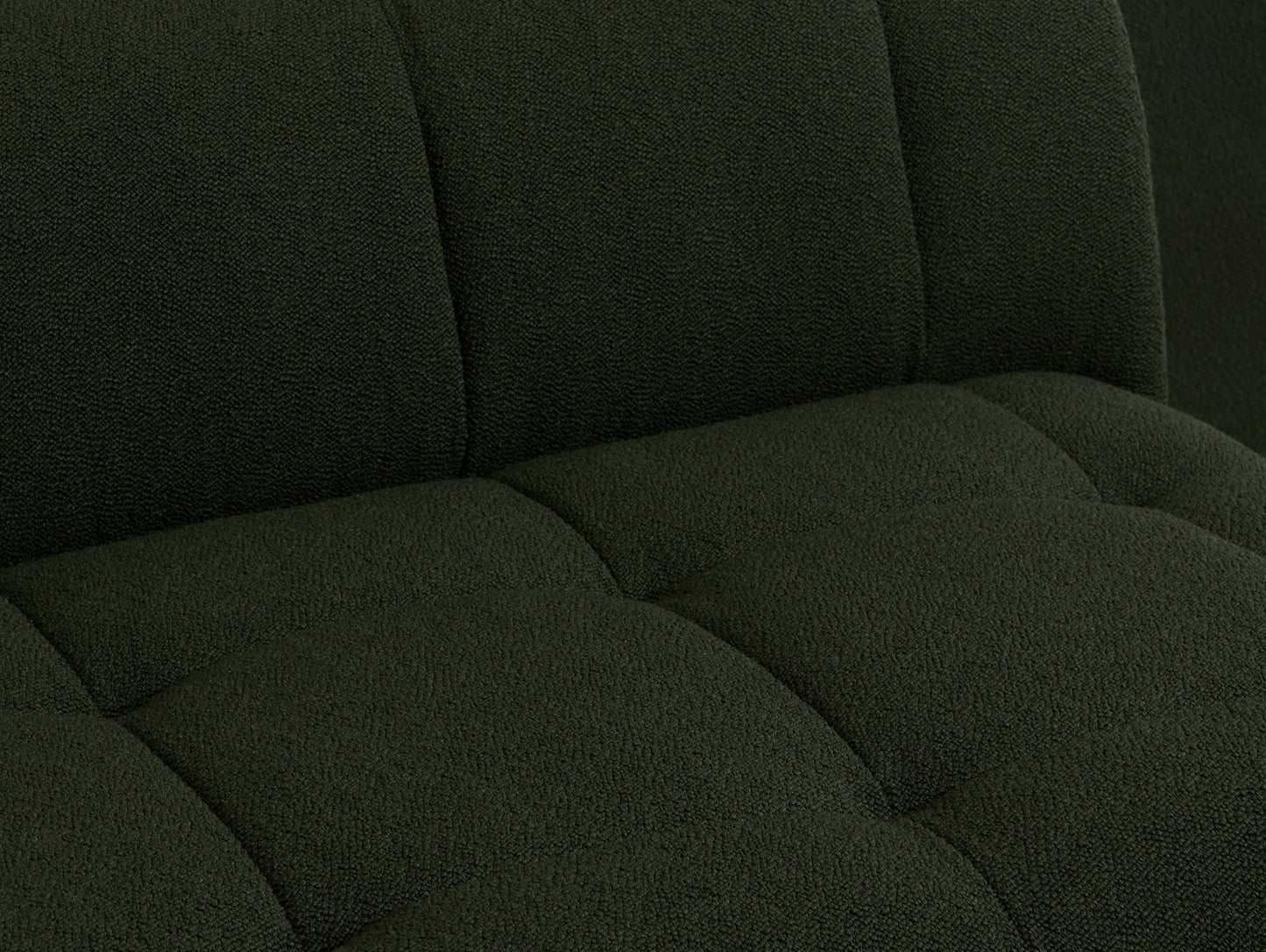 Quilton Sofa - Free Standing Modules by HAY - 303FS Quilton Wide / Turf Dark Green