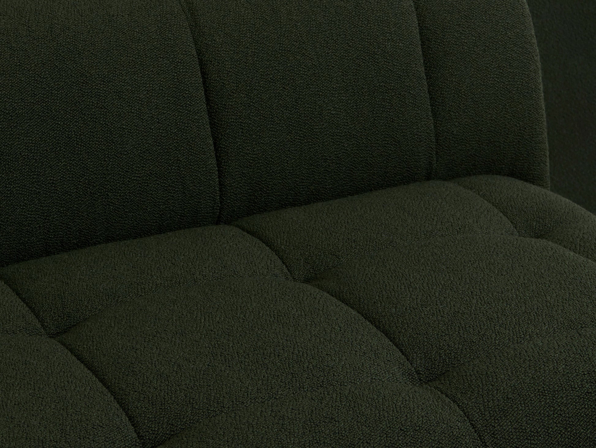 Quilton Sofa - Free Standing Modules by HAY - 303FS Quilton Wide / Turf Dark Green