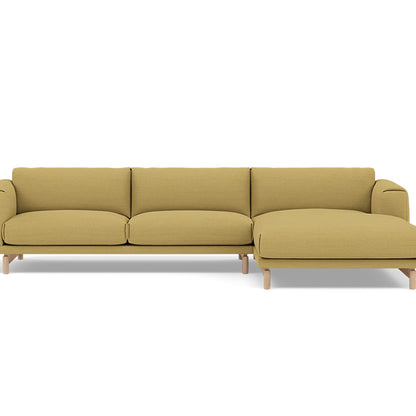 Rest Sofa with Right Chaise Longue (Sitting Left) by Muuto - Hallingdal 65 407