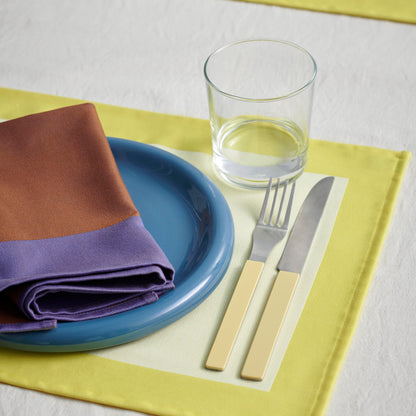 MVS Cutlery - Set of 4 by HAY - Yellow