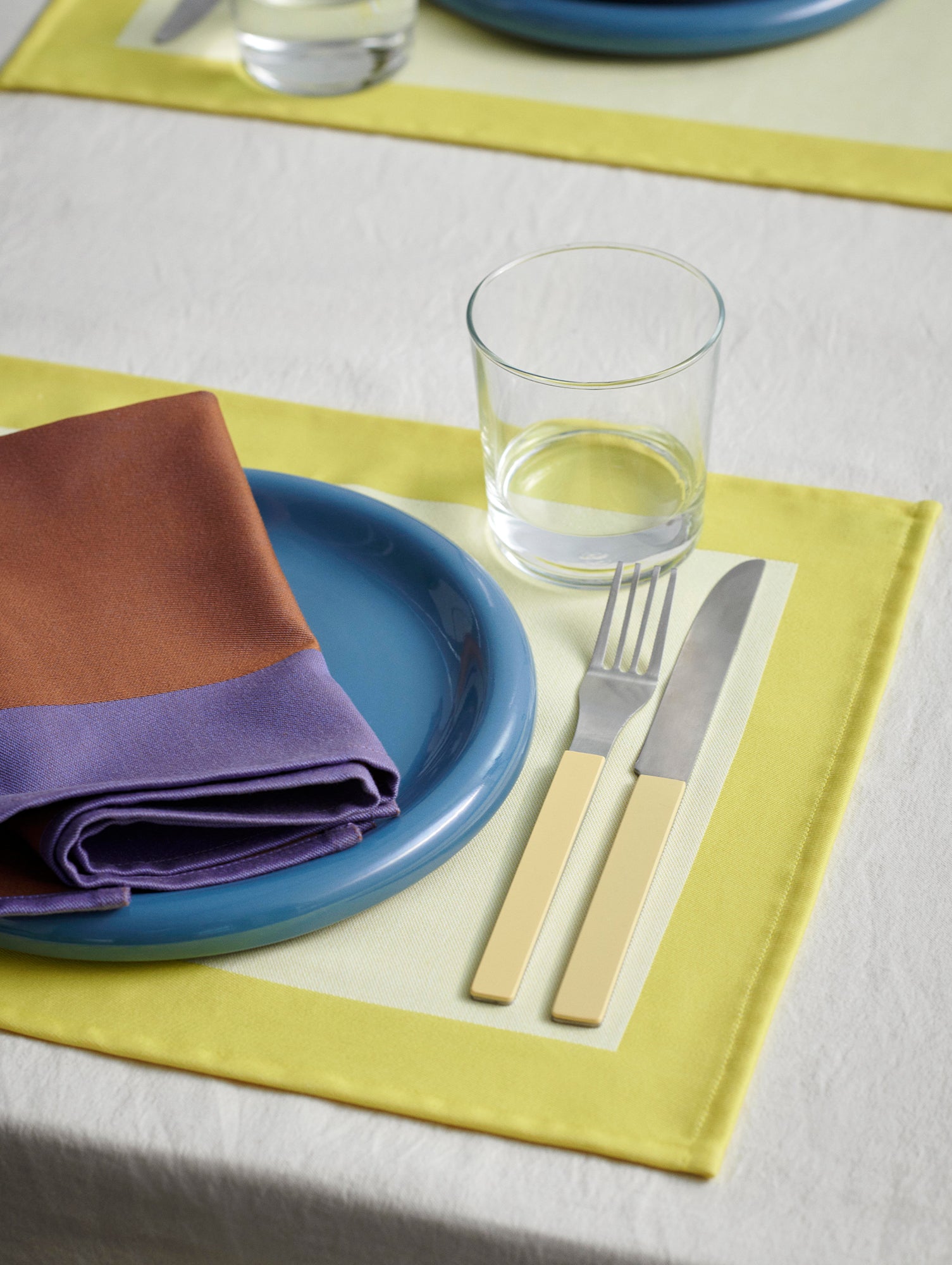 MVS Cutlery - Set of 4 by HAY - Yellow