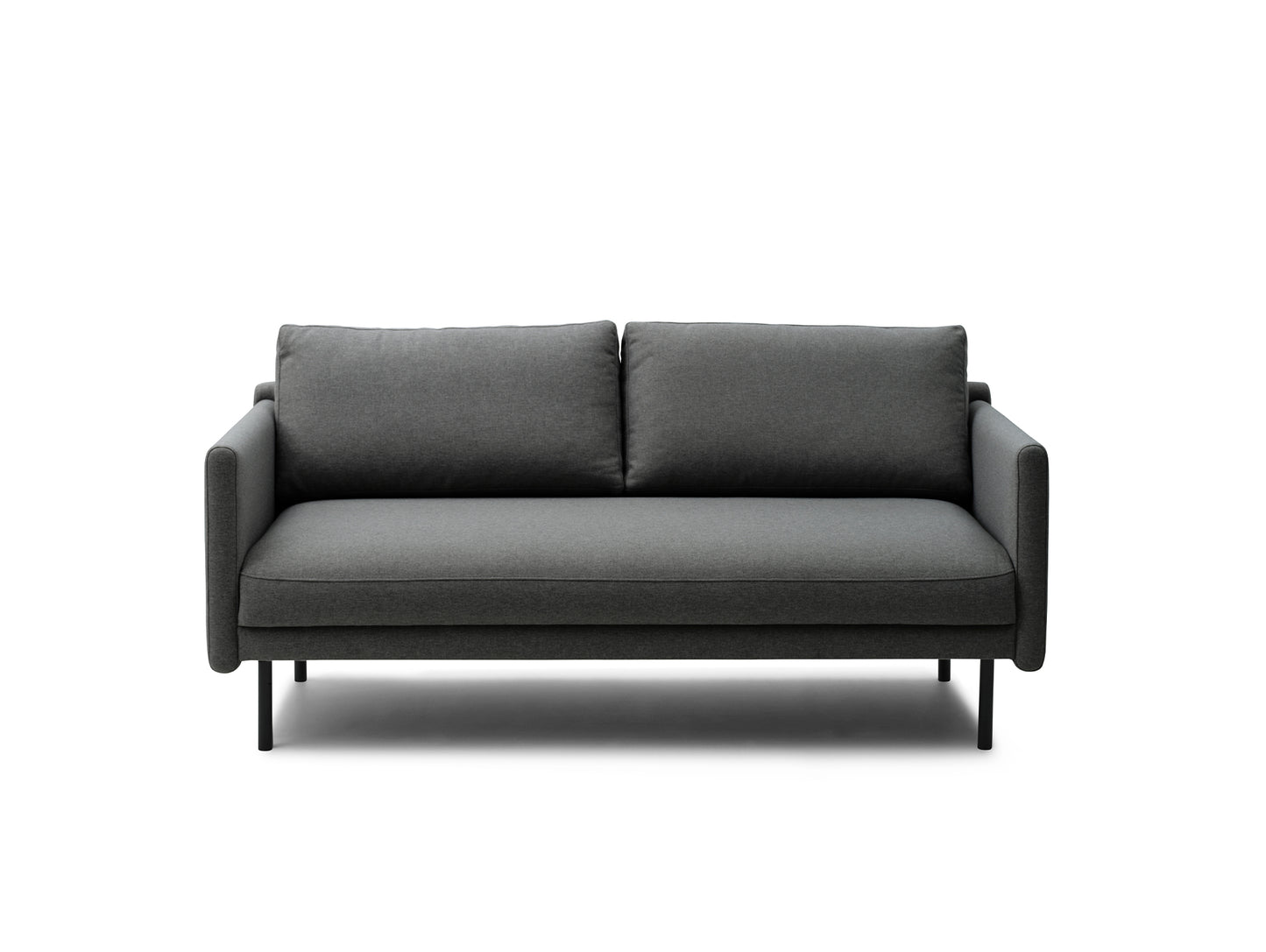 Rar 2-Seater Sofa by Normann Copenhagen - Re-Born Dark Grey