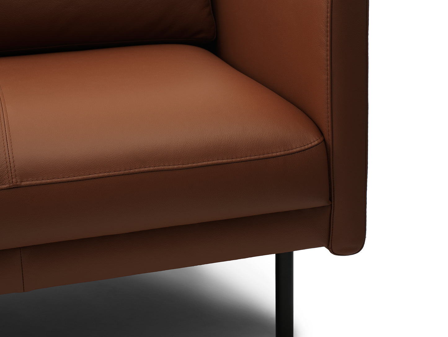 Rar 3-Seater Sofa by Normann Copenhagen - Omaha Leather Cognac