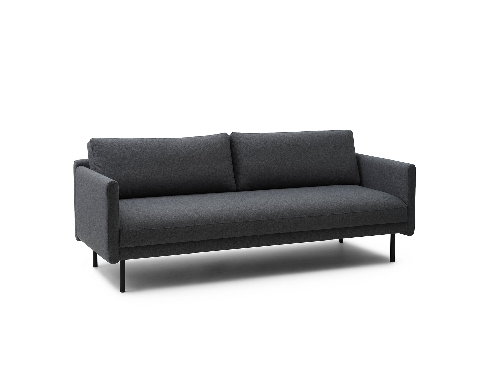 Rar 3-Seater Sofa by Normann Copenhagen - Re-Born Dark Grey