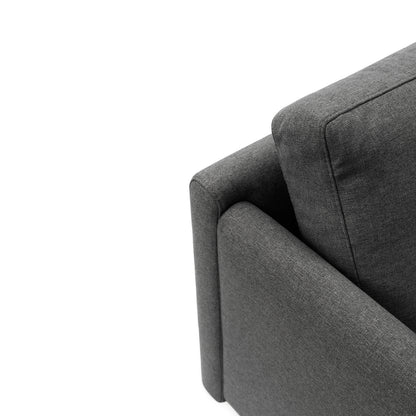 Rar 3-Seater Sofa by Normann Copenhagen - Re-Born Dark Grey
