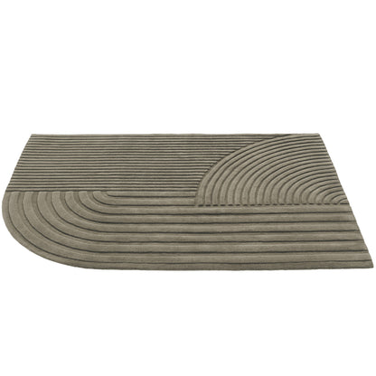 Relevo Rug by Muuto - 170 x 240 cm / Taupe