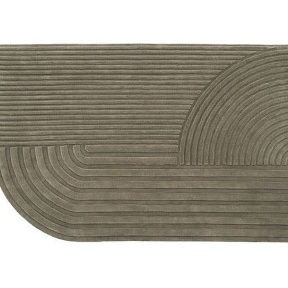 Relevo Rug by Muuto - 200 x 300 cm / Taupe