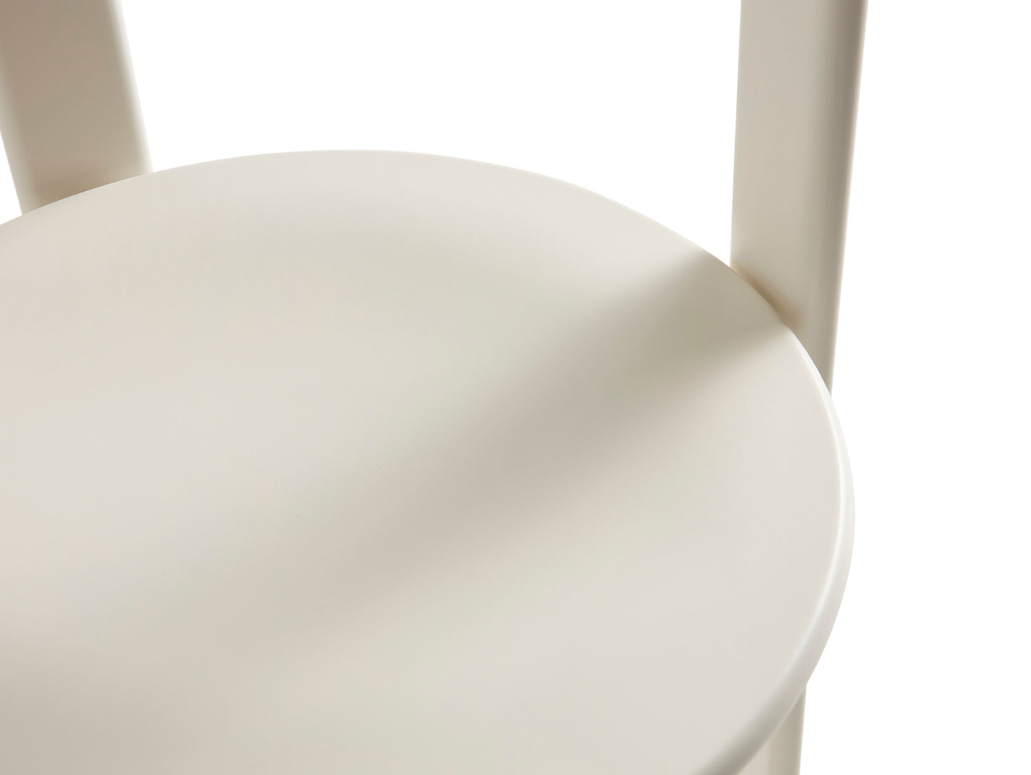 Rey Chair by HAY - Cream White Lacquered Beech