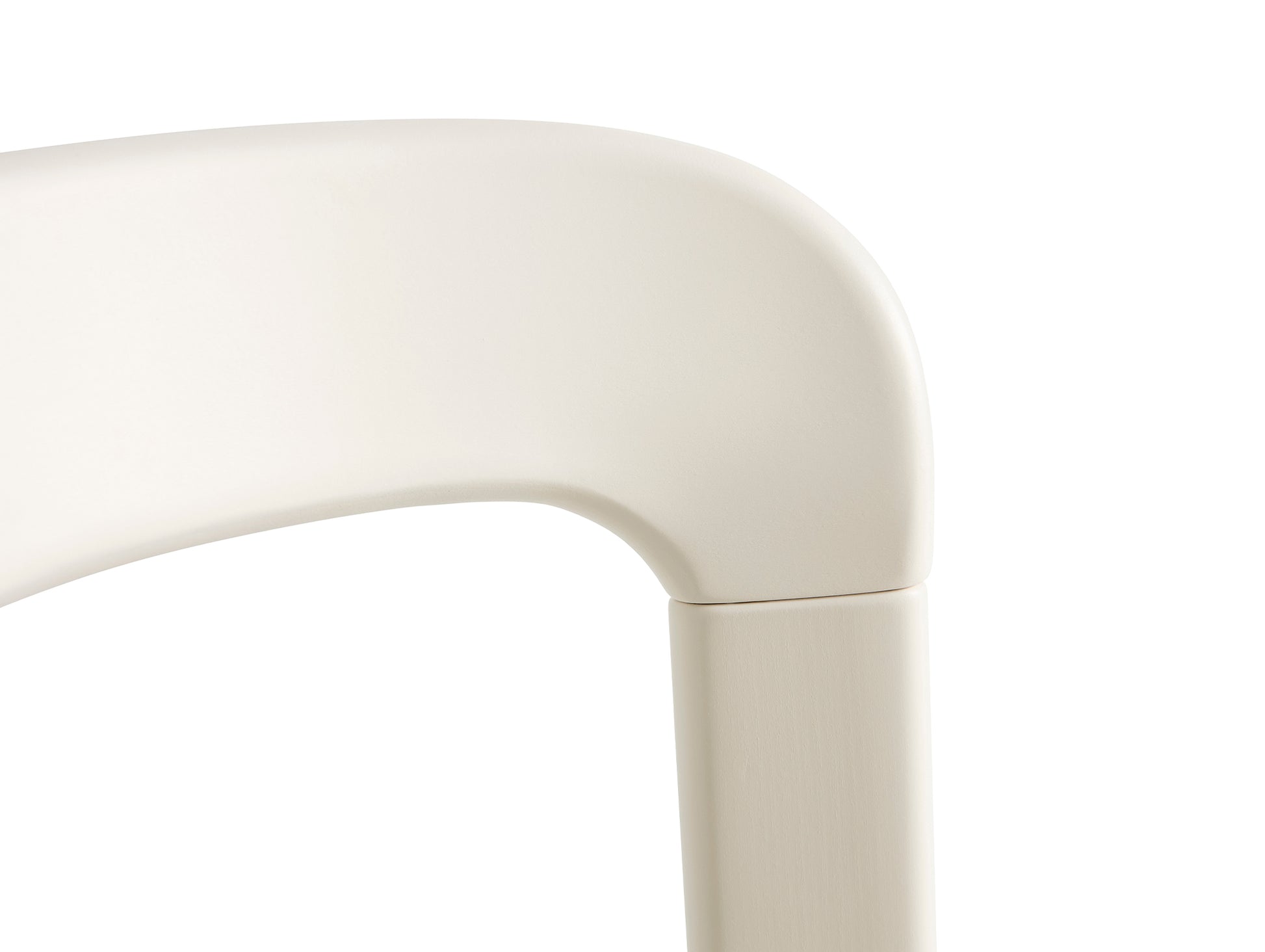 Rey Chair by HAY - Cream White Lacquered Beech