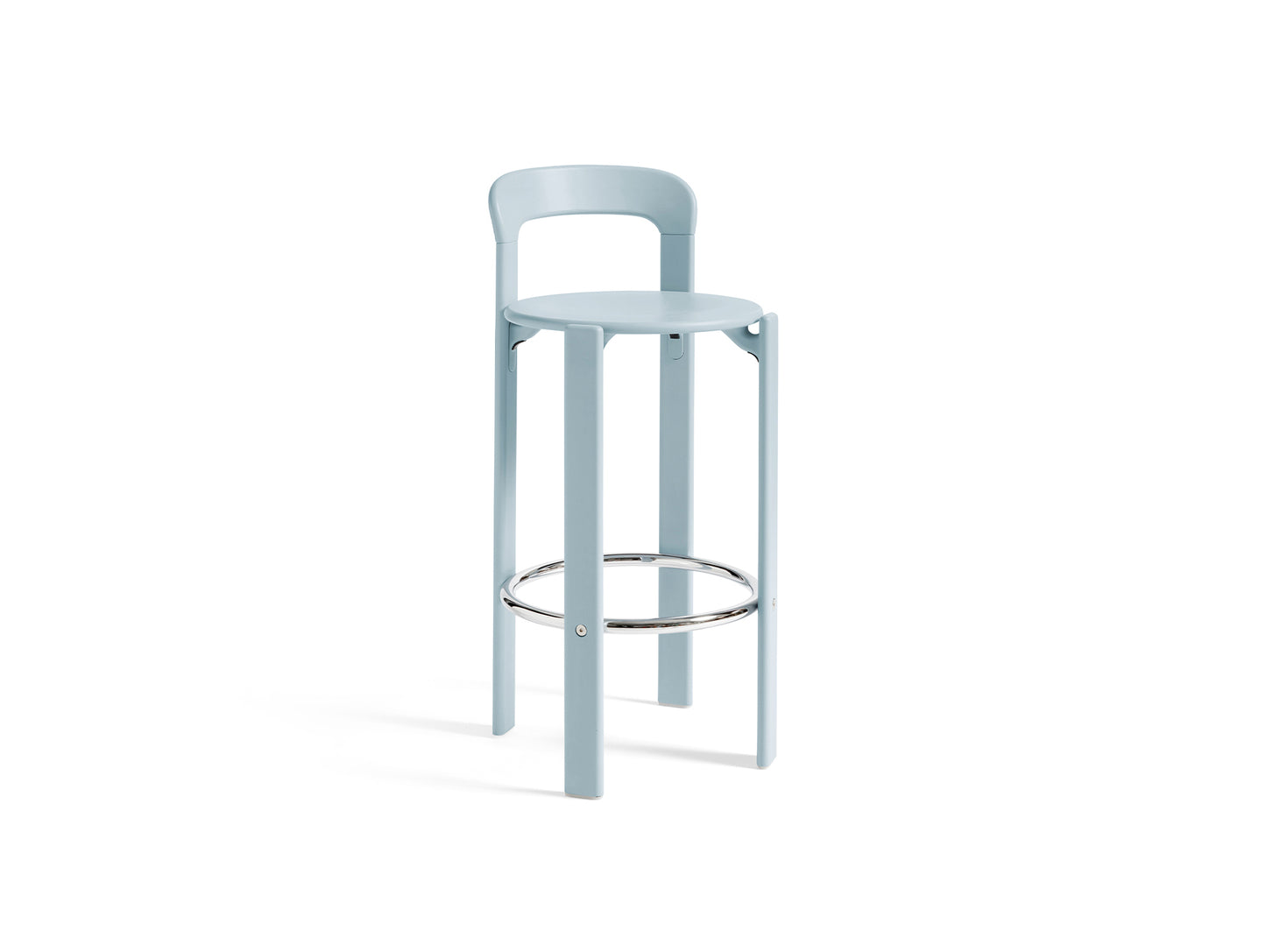 Rey Bar Stool by HAY - Slate Blue