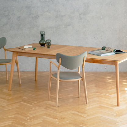 Salon Extendable Dining Table - Rectangular by Ro Collection - Oiled Oak