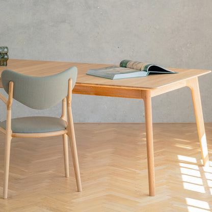 Salon Extendable Dining Table - Rectangular by Ro Collection - Oiled Oak