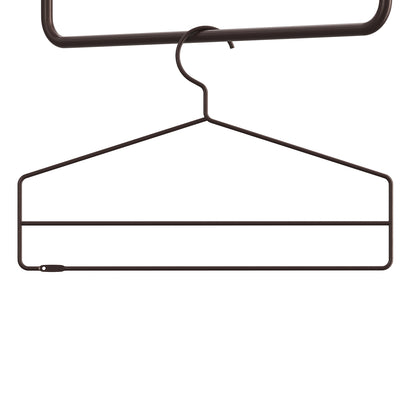 String Coat Hangers - Set of 4 by String - Dark Brown
