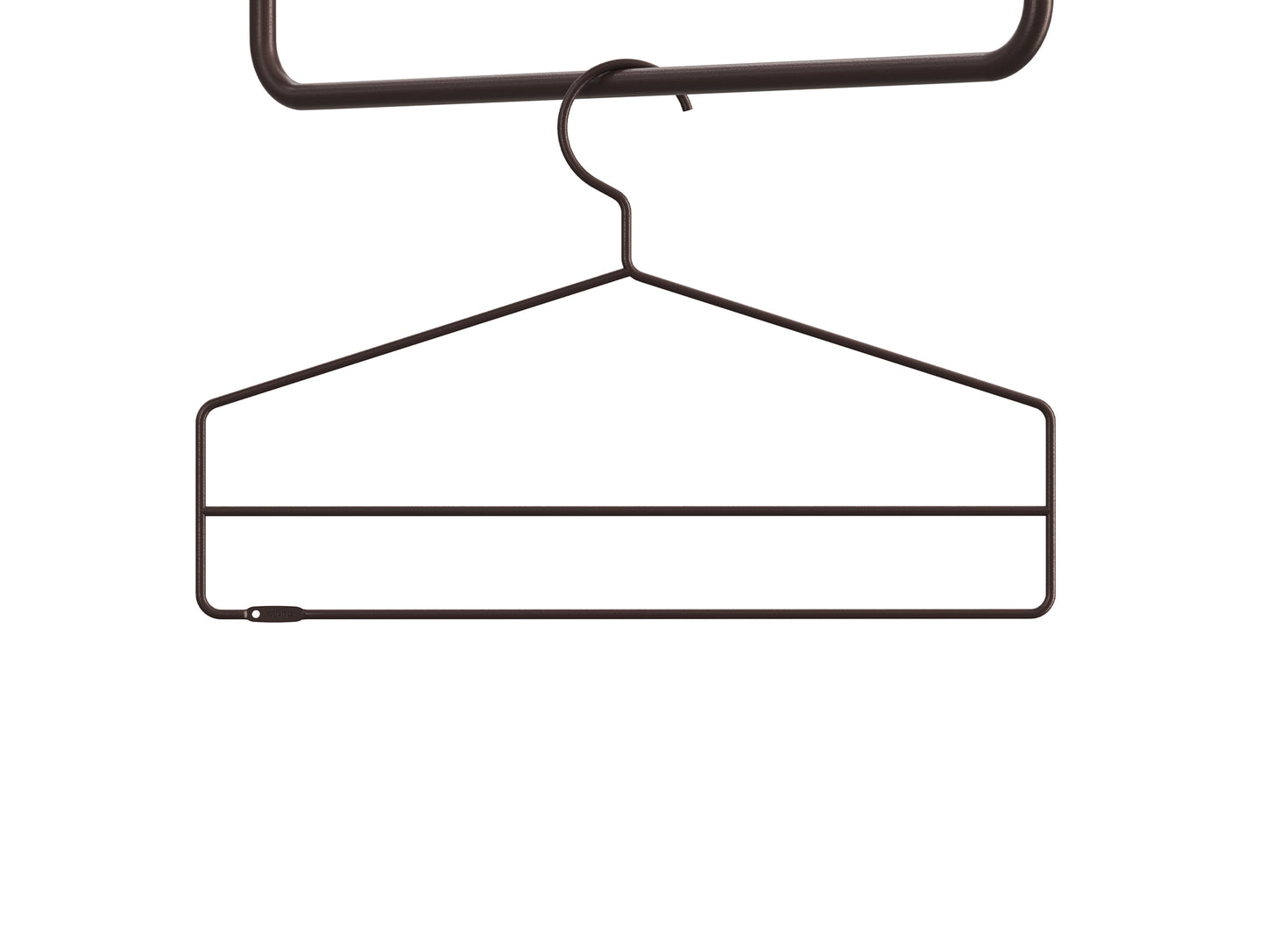 String Coat Hangers - Set of 4 by String - Dark Brown