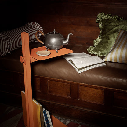 Museum Side Table by String - Orange