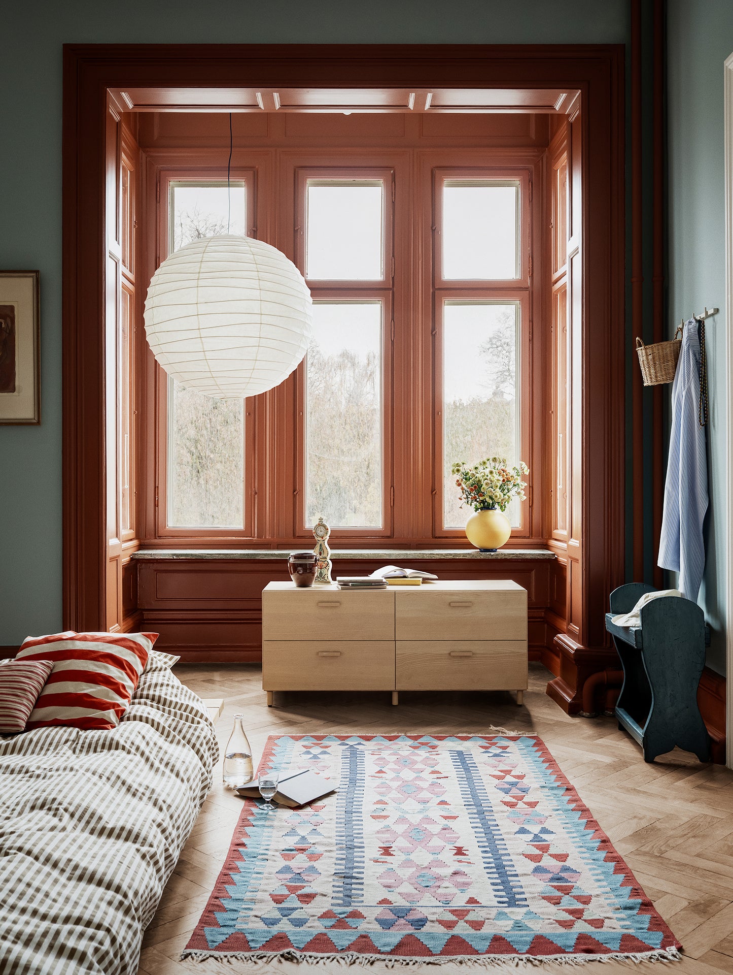 Relief Drawer with Legs- Low by String - Ash