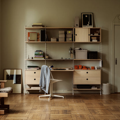 String System Shelves by String - Ash