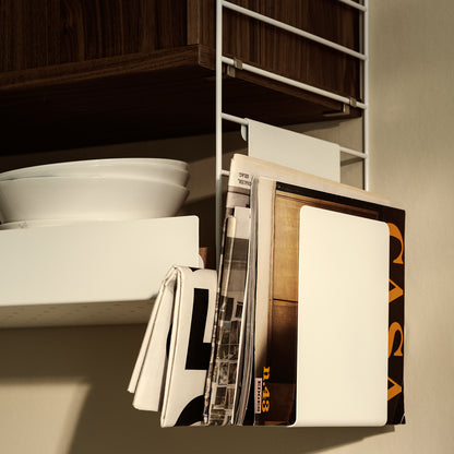 String Magazine Holder