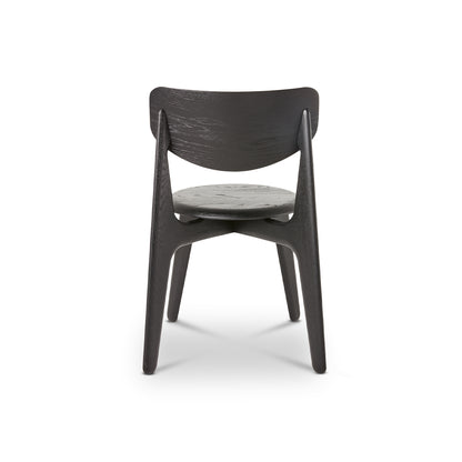Slab Dining Chair by Tom Dixon - Black Lacquered Oak