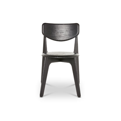 Slab Dining Chair by Tom Dixon - Black Lacquered Oak