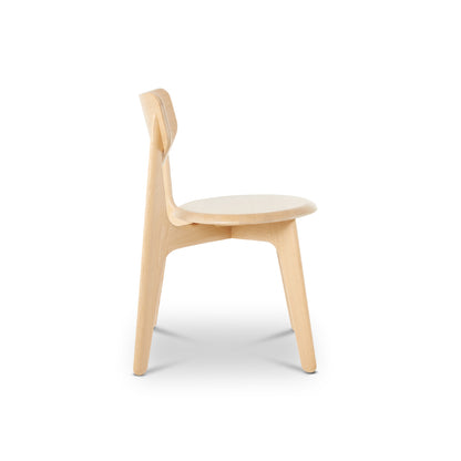 Slab Dining Chair by Tom Dixon - Lacquered Oak