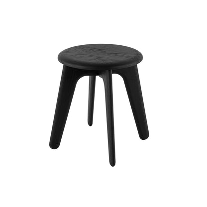 Slab Stool by Tom Dixon - Black Lacquered Oak