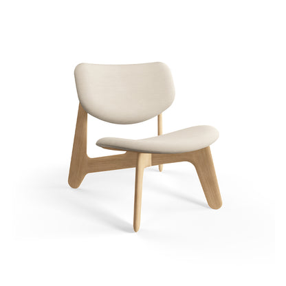 Slab Lounge Chair by Tom Dixon - Natural Oak / Linara 05