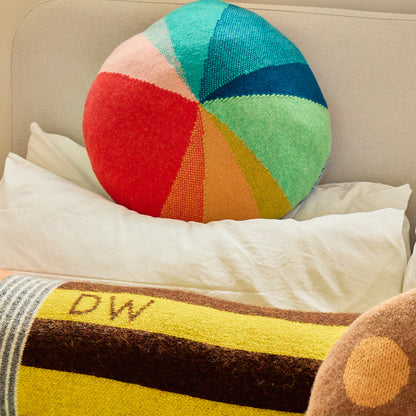 Pie Chart Shaped Floor Cushion by Donna Wilson
