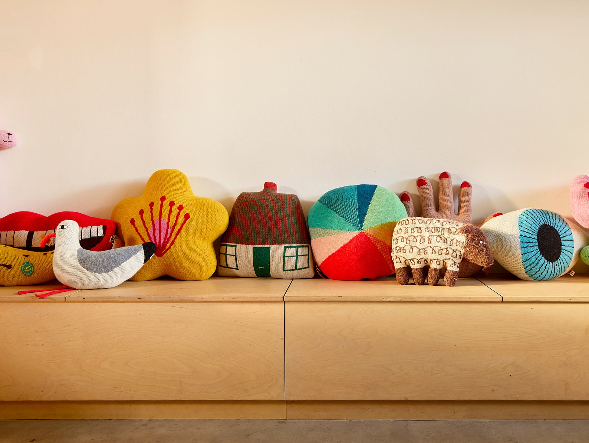 Pie Chart Shaped Floor Cushion by Donna Wilson