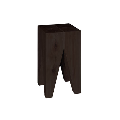 Backenzahn Side Table by e15 - Dark Brown Stained Lacquered Oak