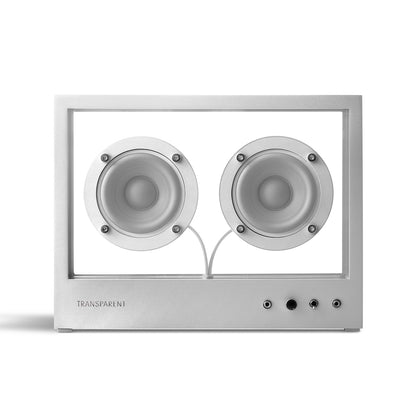 Small Transparent Speaker Metal - Bluetooth