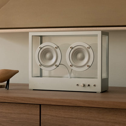 Small Transparent Speaker Metal - Bluetooth
