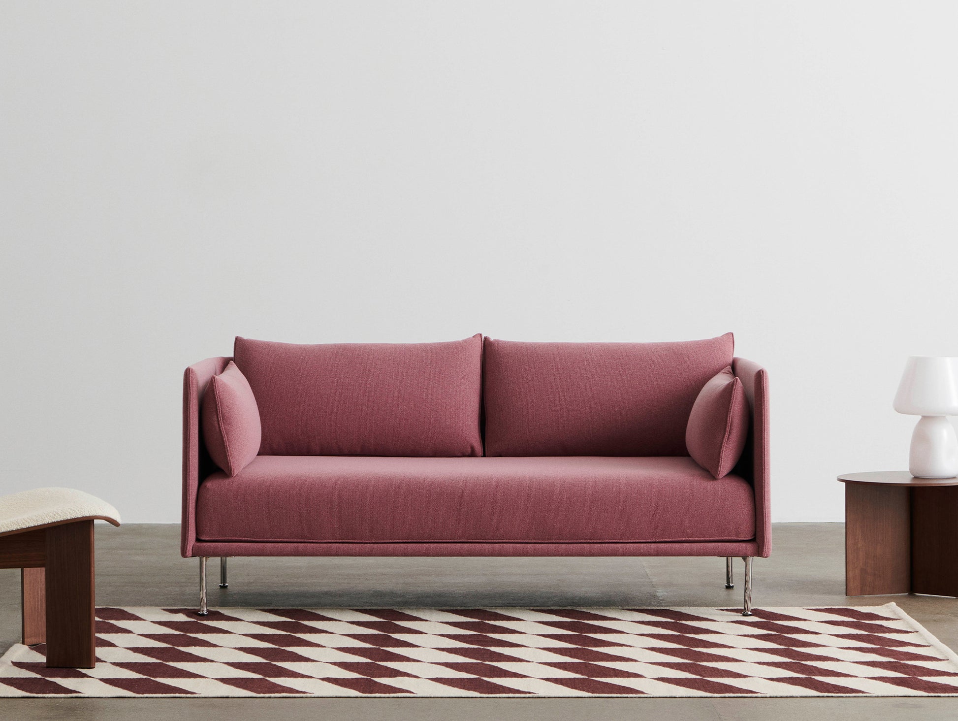 Silhouette 2-Seater Sofa by HAY - Autumn 651